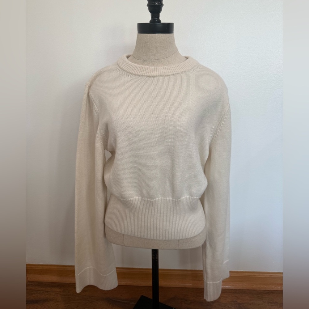 Aritzia Babaton 100% Wool Crewneck Sweater